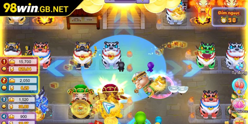 Các vị thần và linh vật mang đến tài lộc trong game