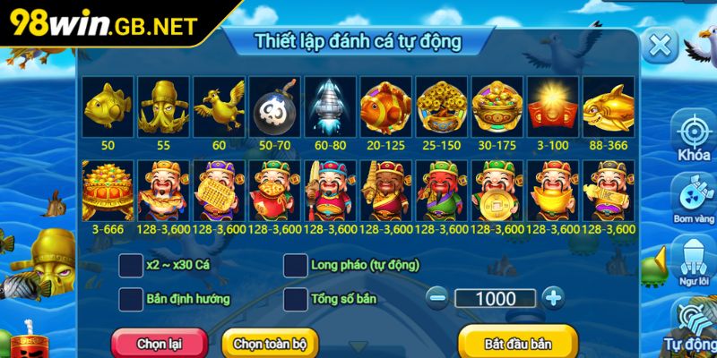 Chiến thuật thành công trong câu vàng 98win