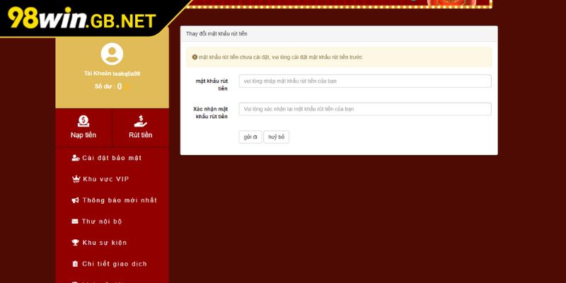 Bảo mật thông tin đăng ký