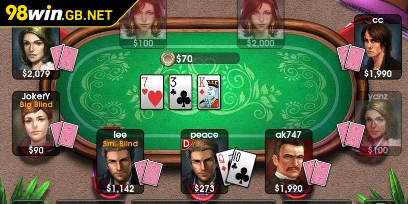 Poker 98WIN – Tựa Game Casino Siêu Hấp Dẫn Dành Cho Game Thủ 1 Giới thiệu cơ bản về Poker 98WIN
