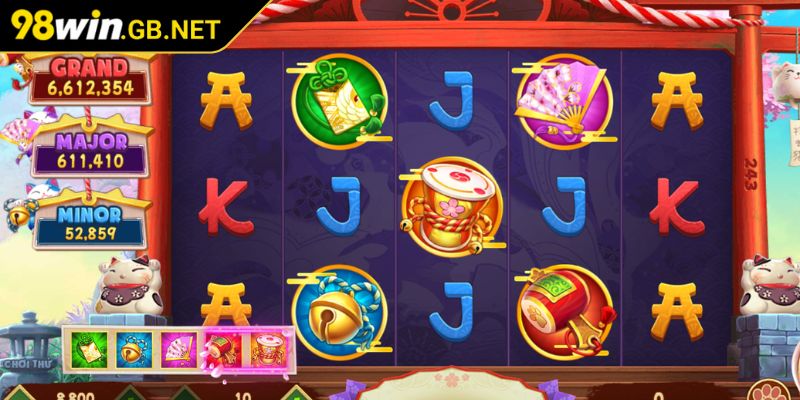 Mèo Phú Quý săn Jackpot khủng