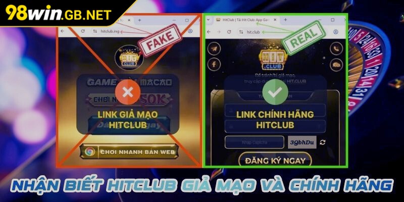 Dấu hiệu nhận biết Hitclub lừa đảo